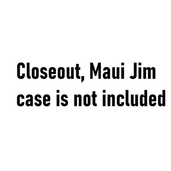 Maui Jim MJ-758-11S Tortoise Gray Cat Eye Sunglasses Gray Polarized Lenses 54mm